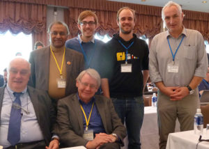 Deutsche Delegation PUGWASH mit Dhanapala und Cotta -Ramusino