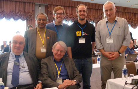 Deutsche Delegation PUGWASH mit Dhanapala und Cotta -Ramusino