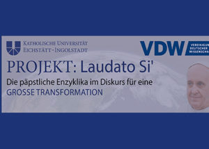 Logo Laudato Si (blau)