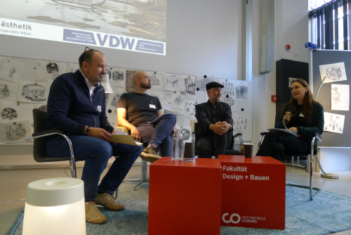 Aktionstag Coburg, Prof. Dr. Niko Kohls, Dr. Alexander Fischer, Prof. Dr. Claus-Christian Carbon, Prof. Claudia Muth